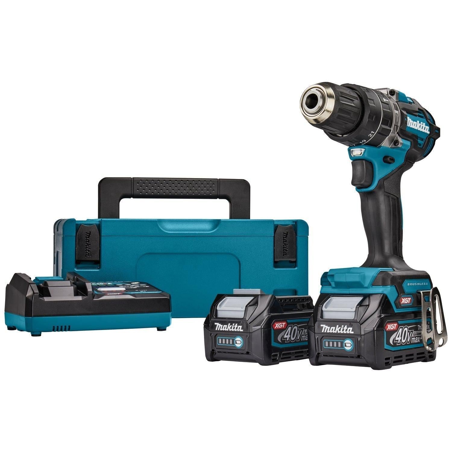 Makita HP002GD201 Accu klop-/schroefboormachine XGT 40V Max 2.5Ah in Mbox afbeelding 1