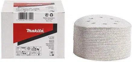 Makita P-37384 Schuurschijf 125mm K40 White Velcro VE=50