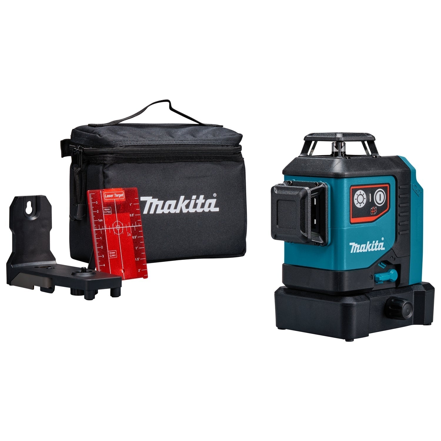 Makita SK700D Accu Kruislijnlaser 12V Max rood 3x 360° Basic Body afbeelding 1