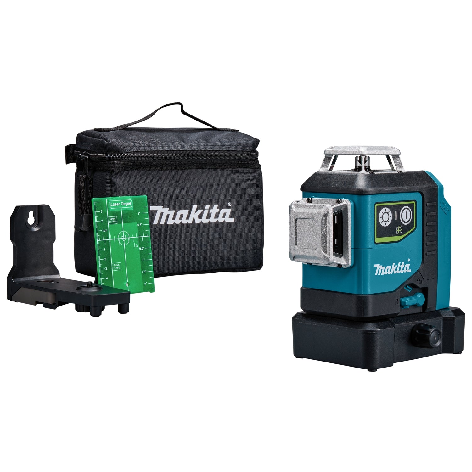 Makita SK700GD Accu Kruislijnlaser 12V Max groen 3x 360° Basic Body afbeelding 1