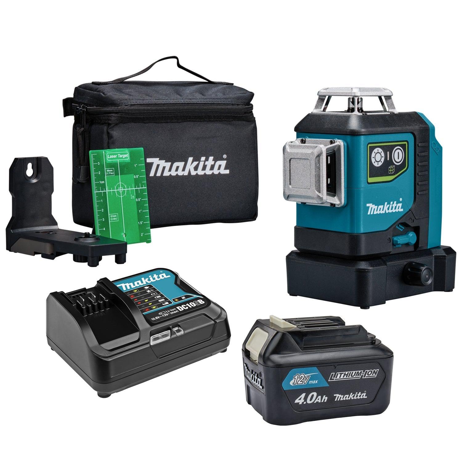 Makita SK700GDX Accu Kruislijnlaser 12V Max 4,0Ah groen 3x 360° afbeelding 1