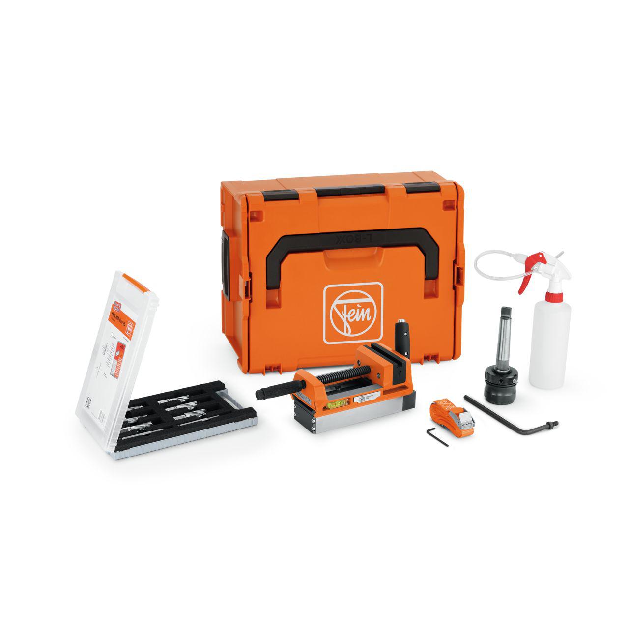 Fein VersaMAG Magneetbankschroef met kernborenset MK3 in L-Boxx - 90701007000 afbeelding