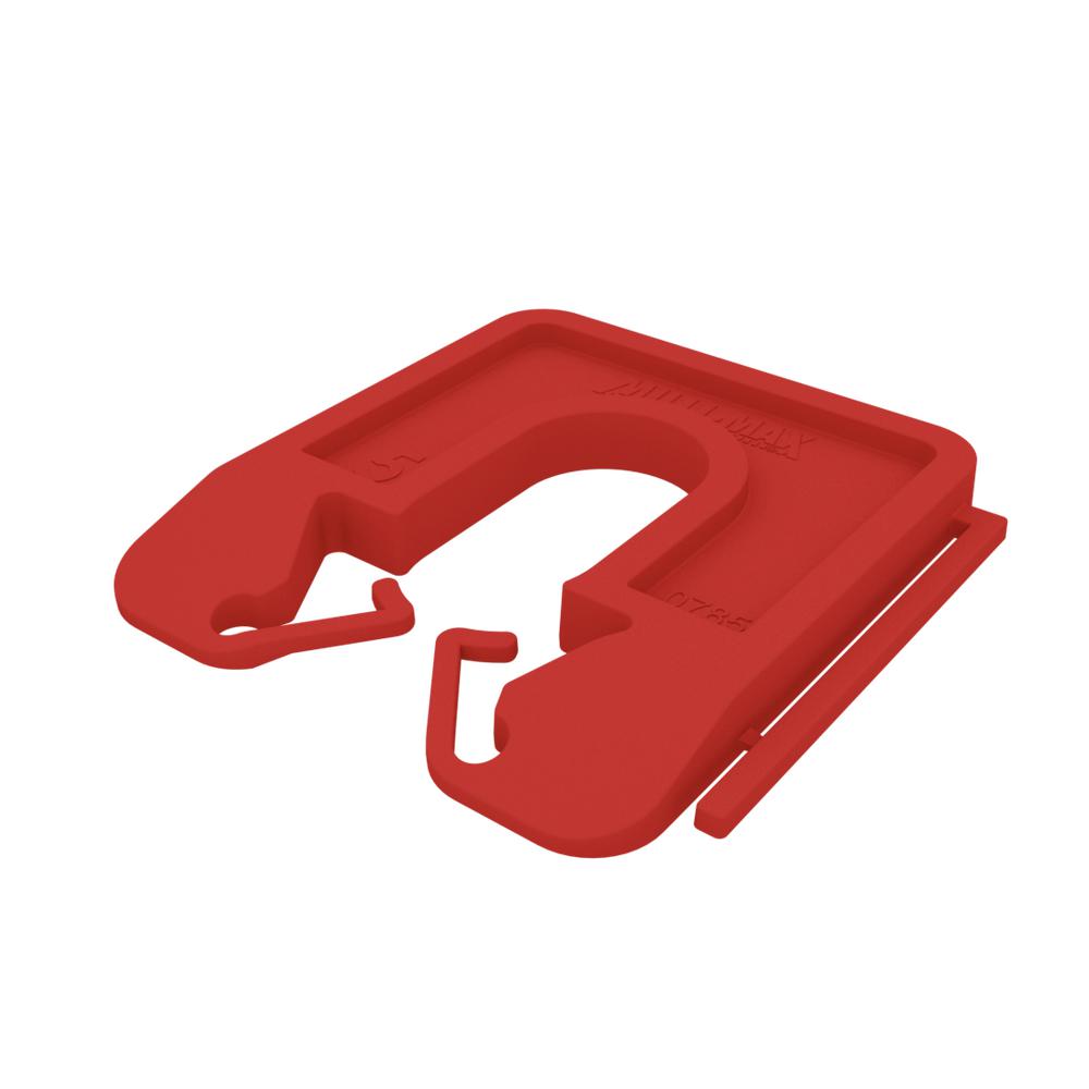 Milli-Max Uitvulplaatjes 5 mm rood VE=80 - 07852921 afbeelding