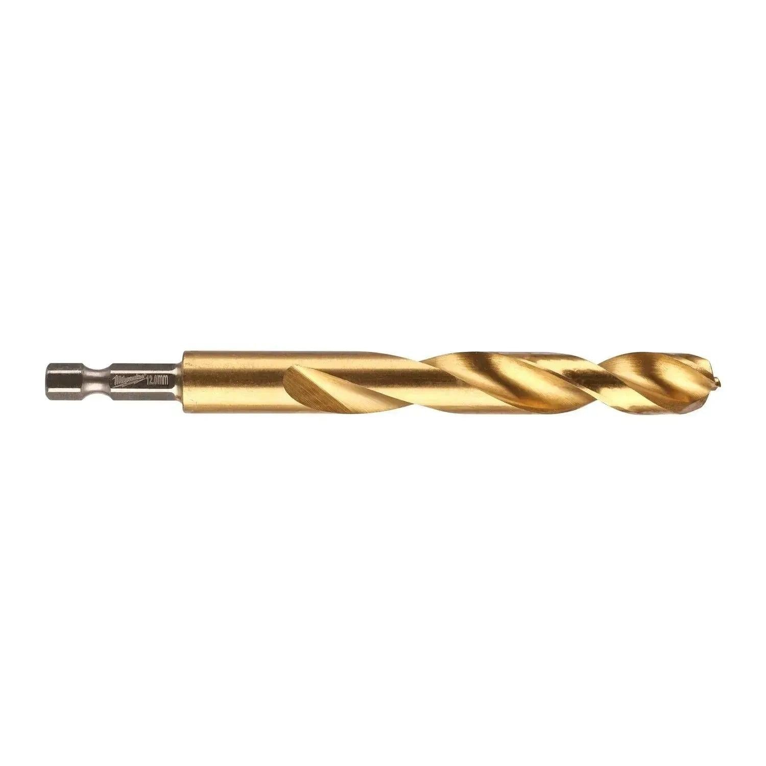 Milwaukee Metaalboor Shockwave HSS-G TiN Red Hex 12 x 127 mm VE=1 - 48894727