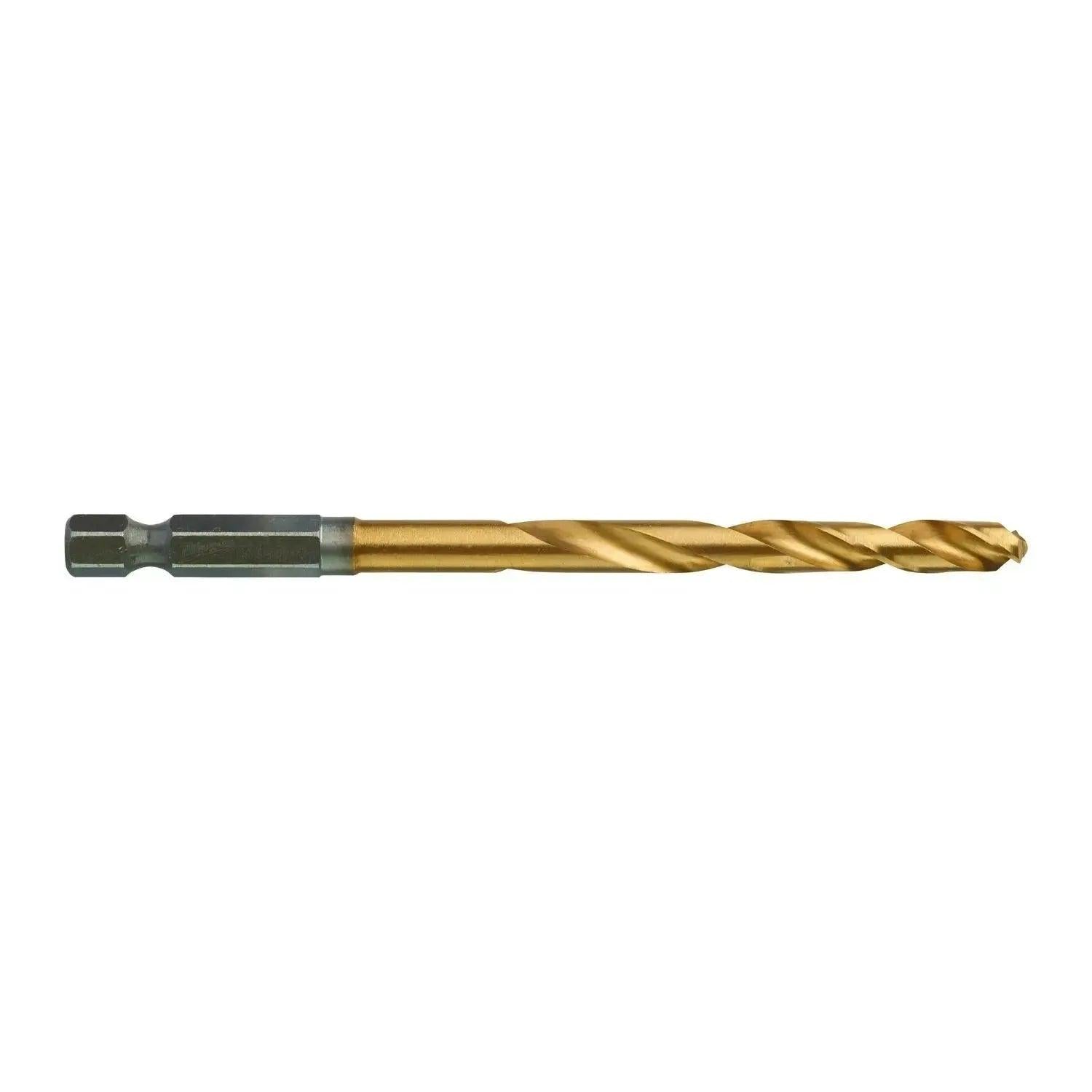Milwaukee Metaalboor Shockwave HSS-G TiN Red Hex 6 x 105 mm VE=1 - 48894714 afbeelding 1