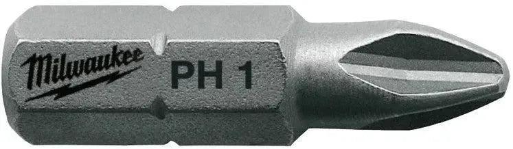 Milwaukee Schroefbits PH 2 x 25 mm - VE=25 - 4932399587 afbeelding 1