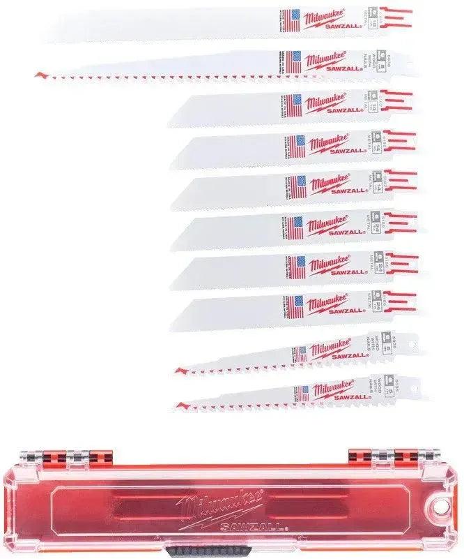 Milwaukee Sawzall® reciprozaagbladenset 10-delig - 49222211 afbeelding 1
