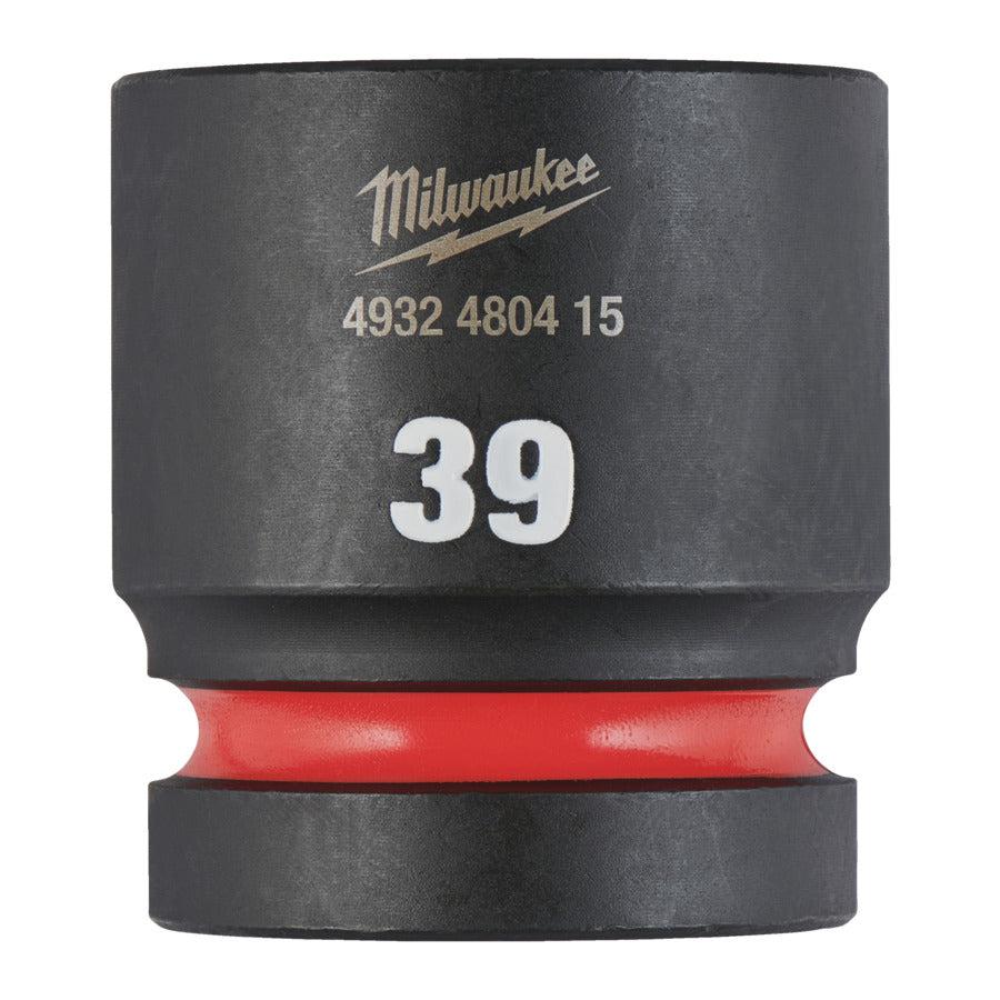 Milwaukee ShockWave™ Krachtdop 1" kort | 39 mm - 4932480415