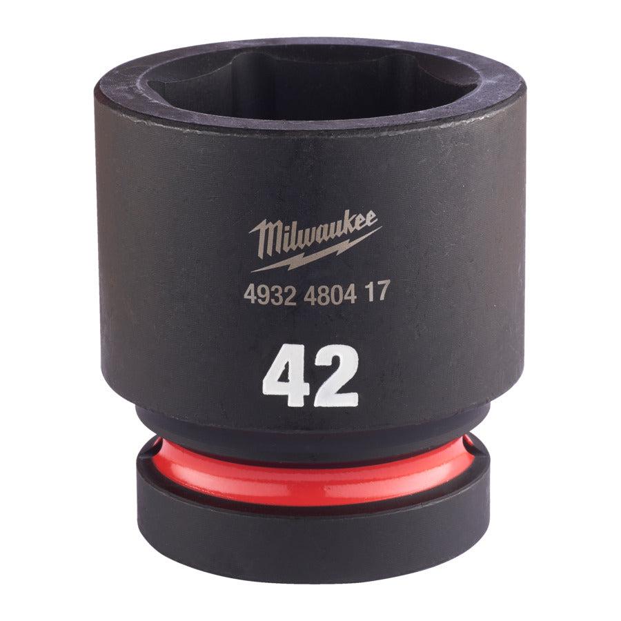 Milwaukee ShockWave™ Krachtdop 1" kort | 42 mm - 4932480417