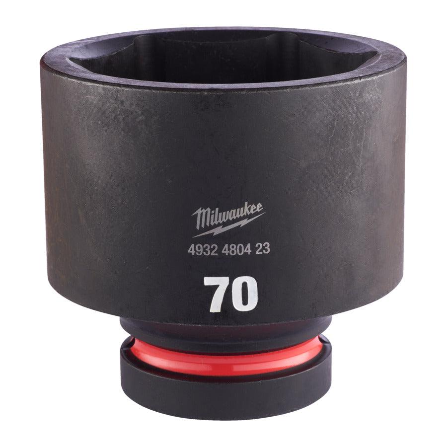 Milwaukee ShockWave™ Krachtdop 1" kort | 70 mm - 4932480423