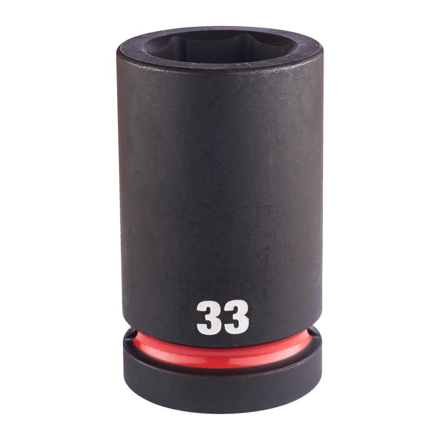 Milwaukee ShockWave™ Krachtdop 1" lang | 33 mm - 4932480427