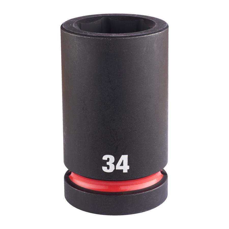 Milwaukee ShockWave™ Krachtdop 1" lang | 34 mm - 4932480428