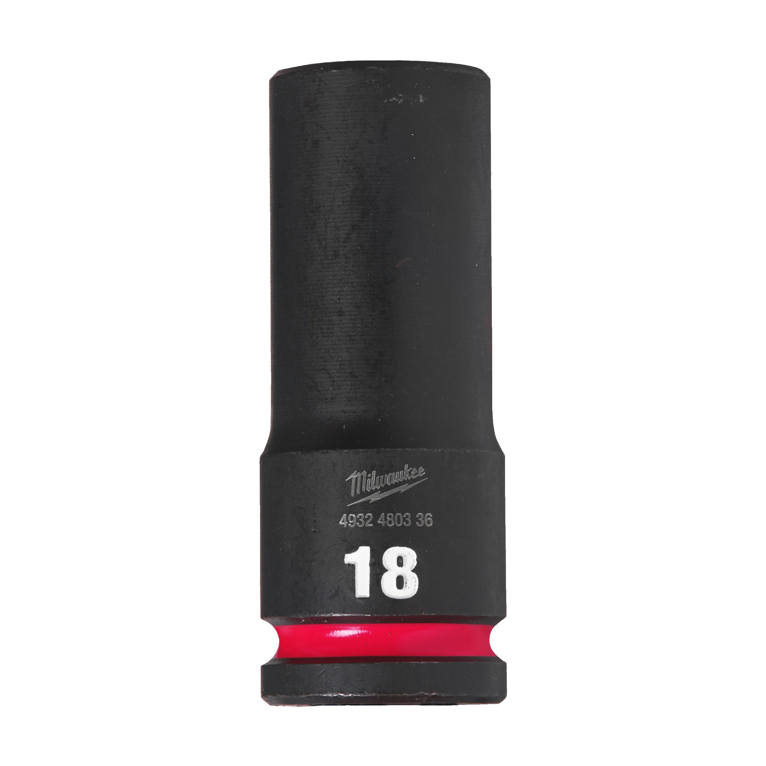 Milwaukee ShockWave™ Krachtdop 1/2" | lang | 18mm - 4932480336