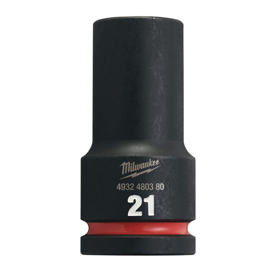 Milwaukee ShockWave™ Krachtdop 3/4" lang | 21 mm - 4932480380
