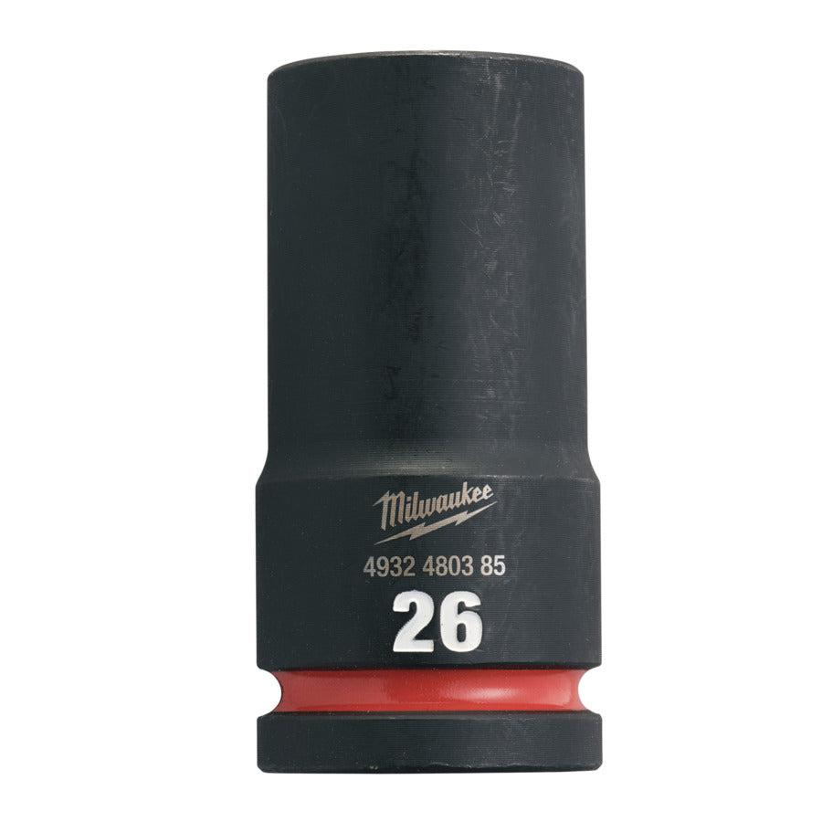 Milwaukee ShockWave™ Krachtdop 3/4" lang | 26 mm - 4932480385