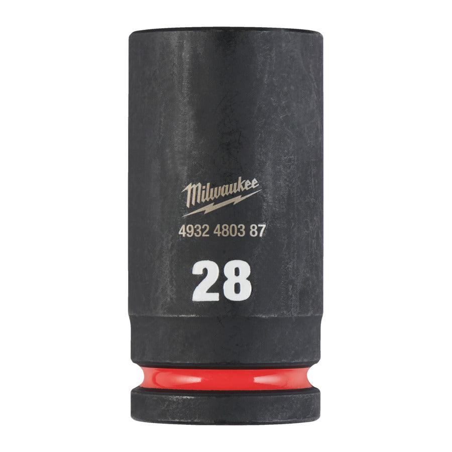 Milwaukee ShockWave™ Krachtdop 3/4" lang | 28 mm - 4932480387