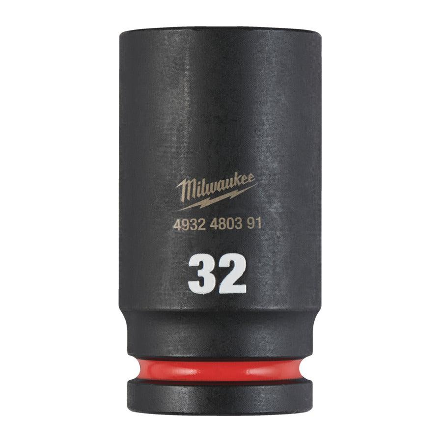 Milwaukee ShockWave™ Krachtdop 3/4" lang | 32 mm - 4932480391