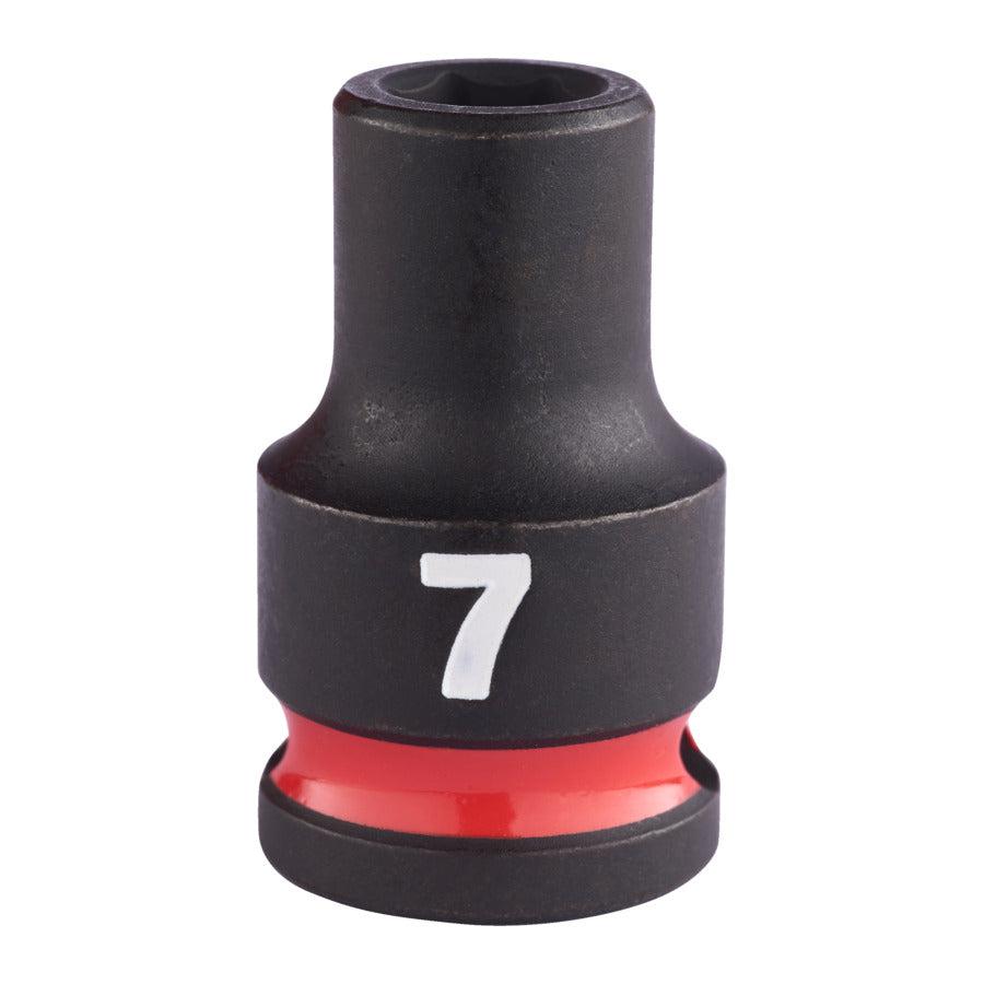 Milwaukee ShockWave™ Krachtdop 3/8" kort | 7 mm - 4932480264