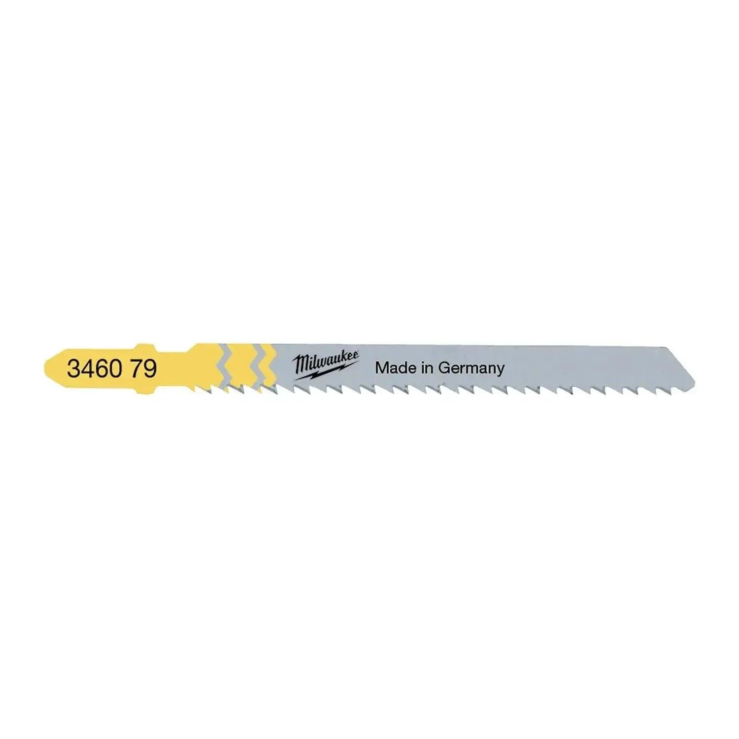 Milwaukee Speciale decoupeerzaagbladen voor keukenwerkbladen en gelamineerd spaanplaat 75 x 2,5 mm T 101 k - VE=5 - 4932346079