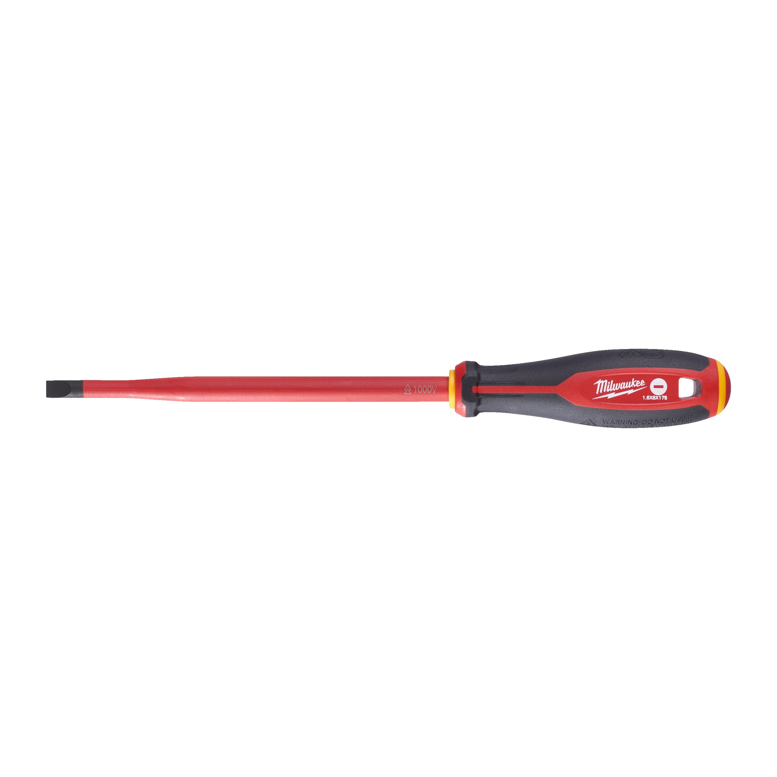 Milwaukee Tri-Lobe VDE Schroevendraaier, SL 1,6x8x175 - 4932478718