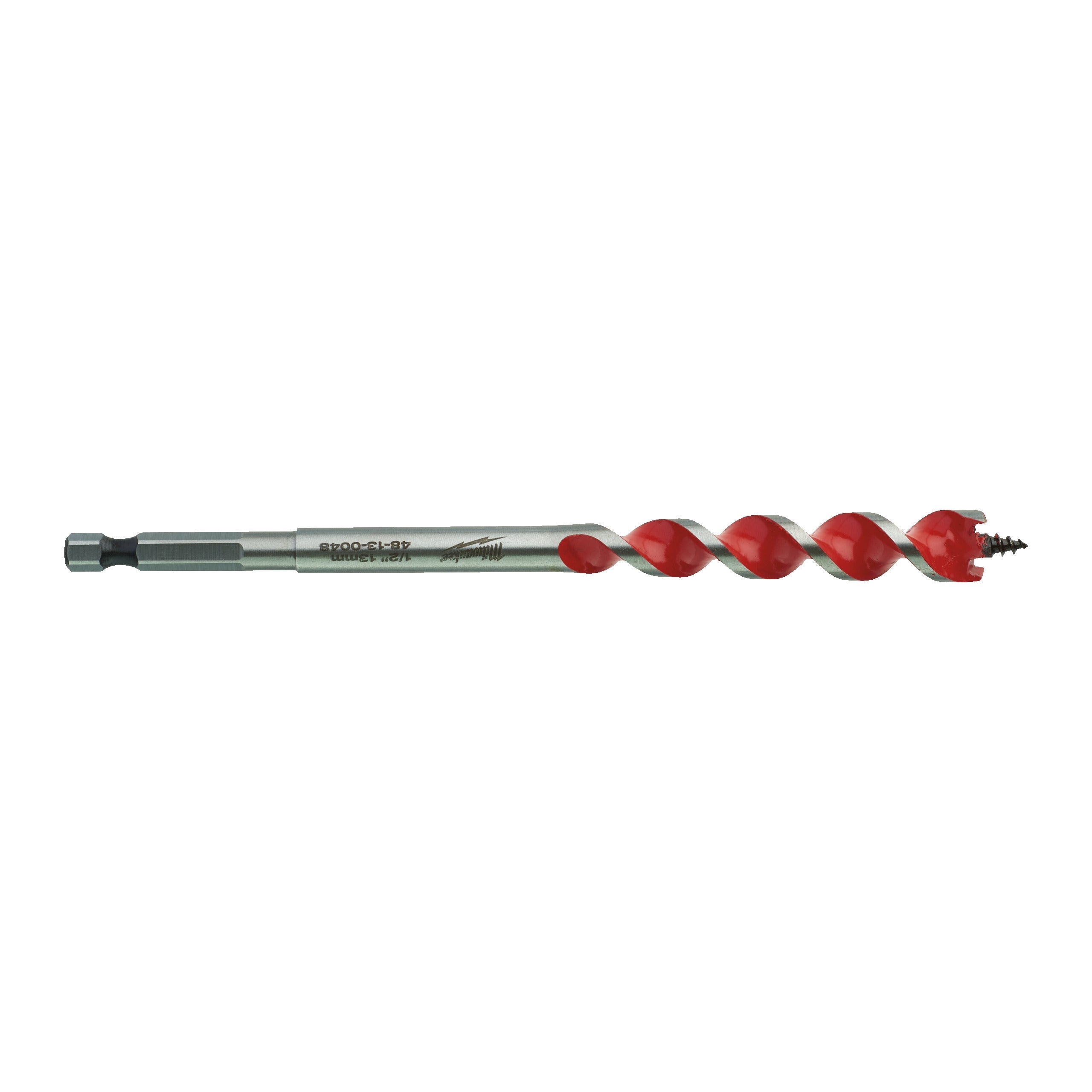 Milwaukee Zelfvoedende houtboor 1/4" HEX 13 x 165 mm - 4932479471 afbeelding 1