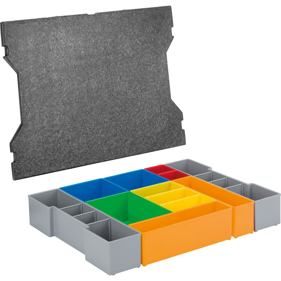 Bosch Professional Inzetbakken voor L-Boxx 102 12-delig - 1600A016N9