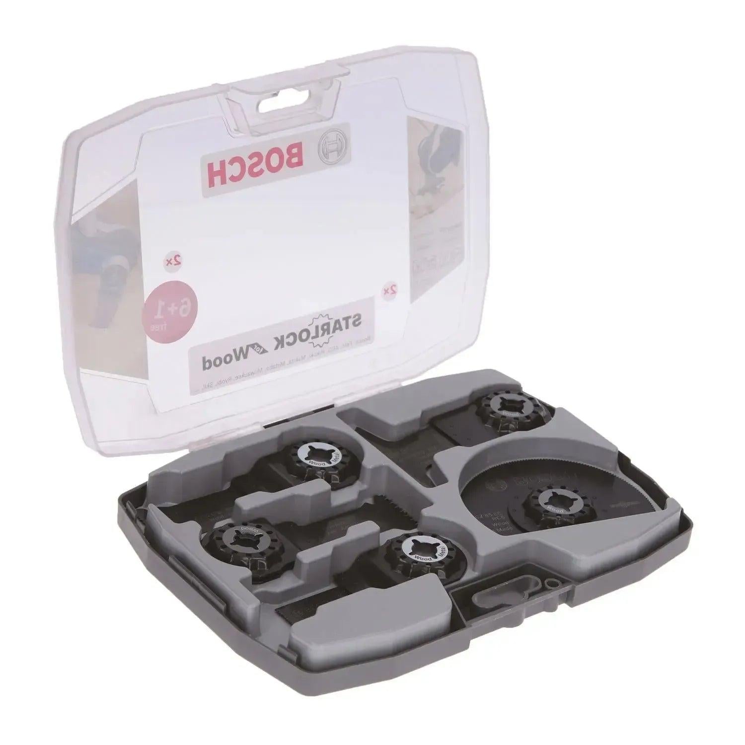 Bosch Professional Multitool Zaagbladenset voor hout 7-delig - 2608664623 afbeelding 1