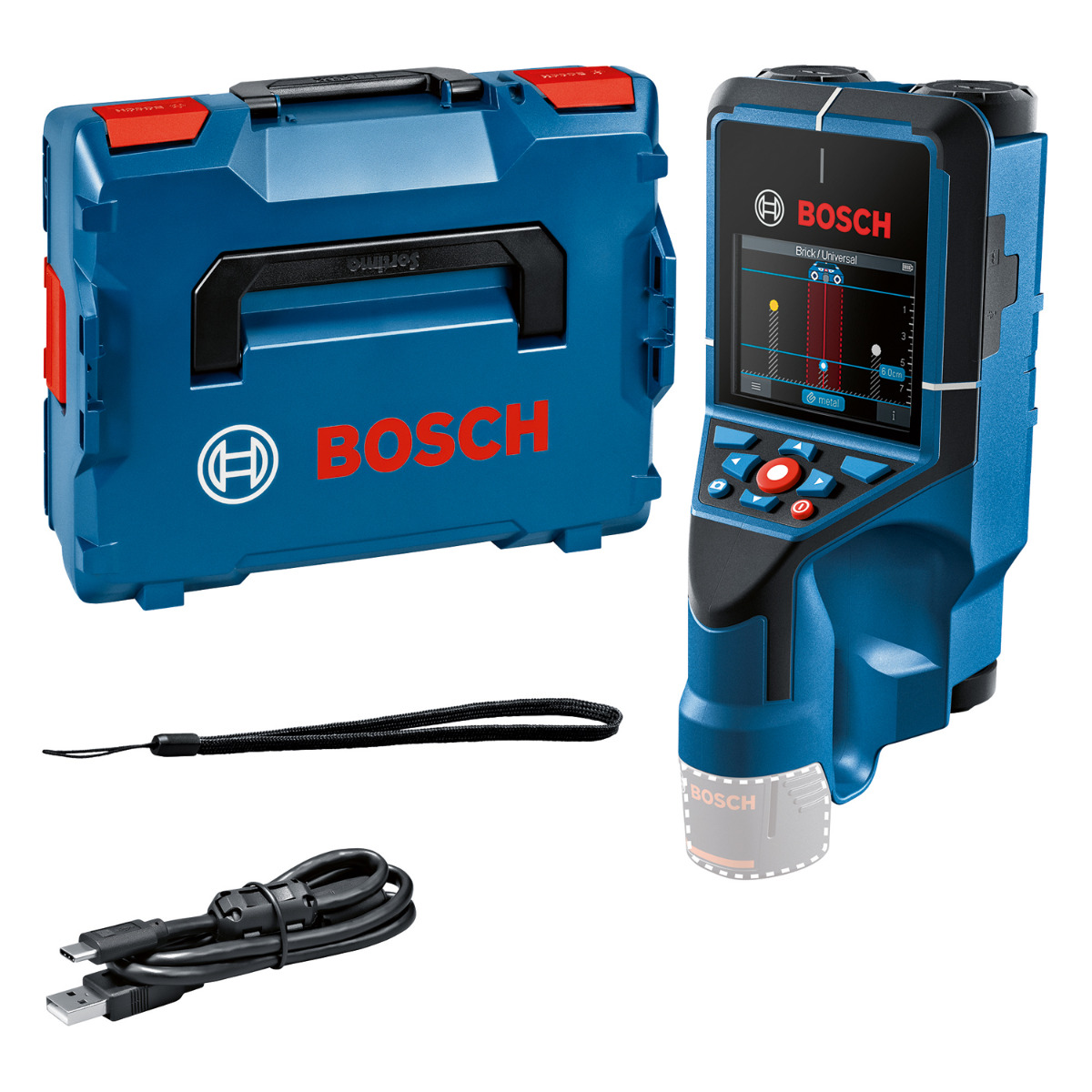 Bosch Professional D-TECT 200 C – 12V Basic Body in L-BOXX