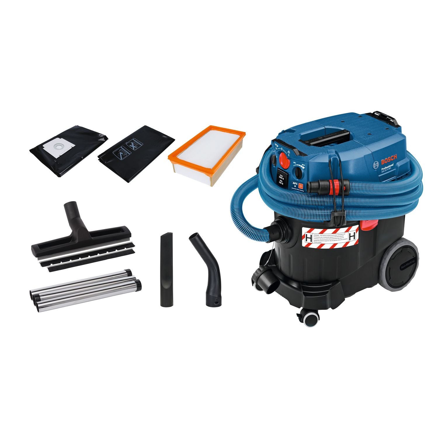 Bosch Professional GAS 35 H AFC – Complete H-klasse stofzuigeruitvoering