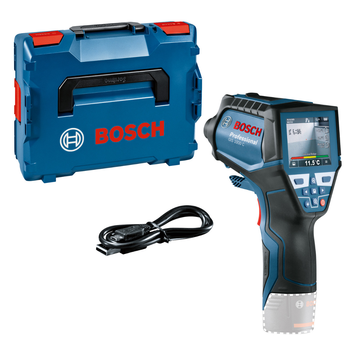 Bosch Professional GIS 1000 C – 12V Basic Body in L-BOXX