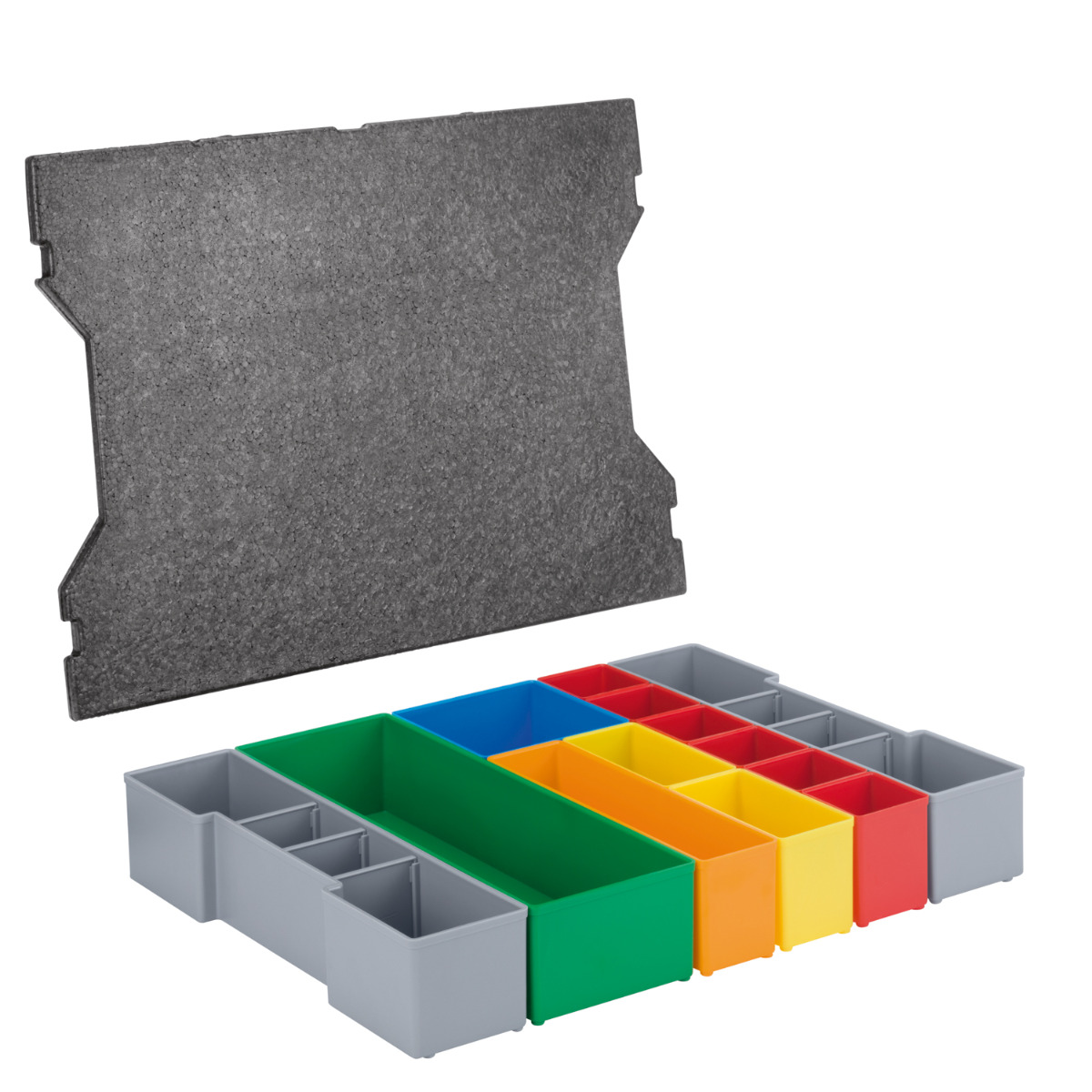 Bosch Professional Inzetbakken voor L-Boxx 102 13-delig - 1600A016N8