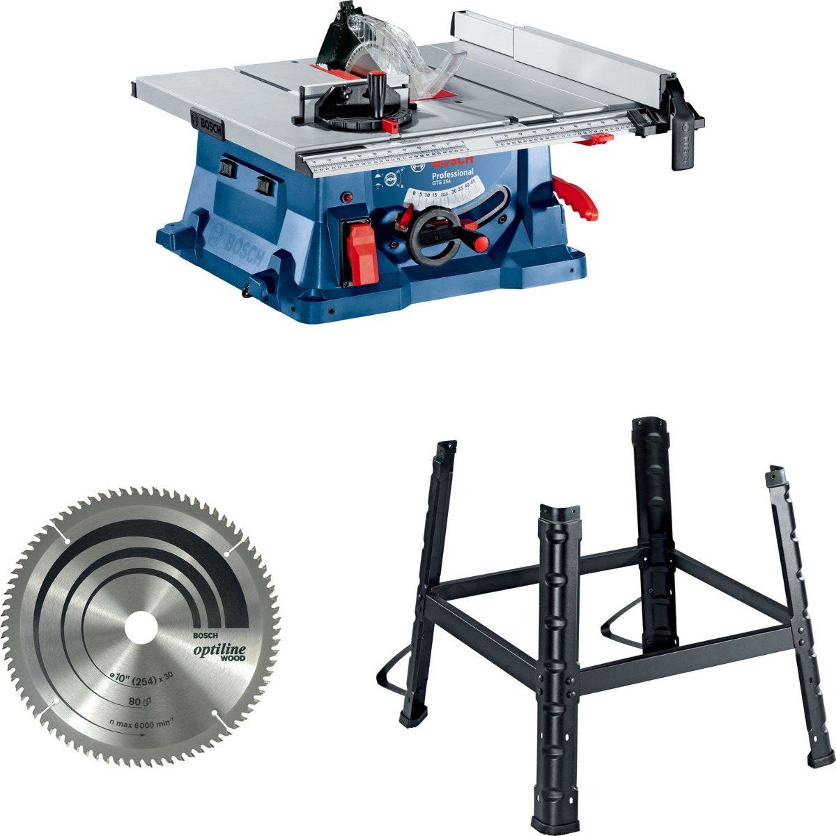 Bosch Professional PRO GTS 254 Zaagtafel 254mm + vast onderstel - 0601B45000