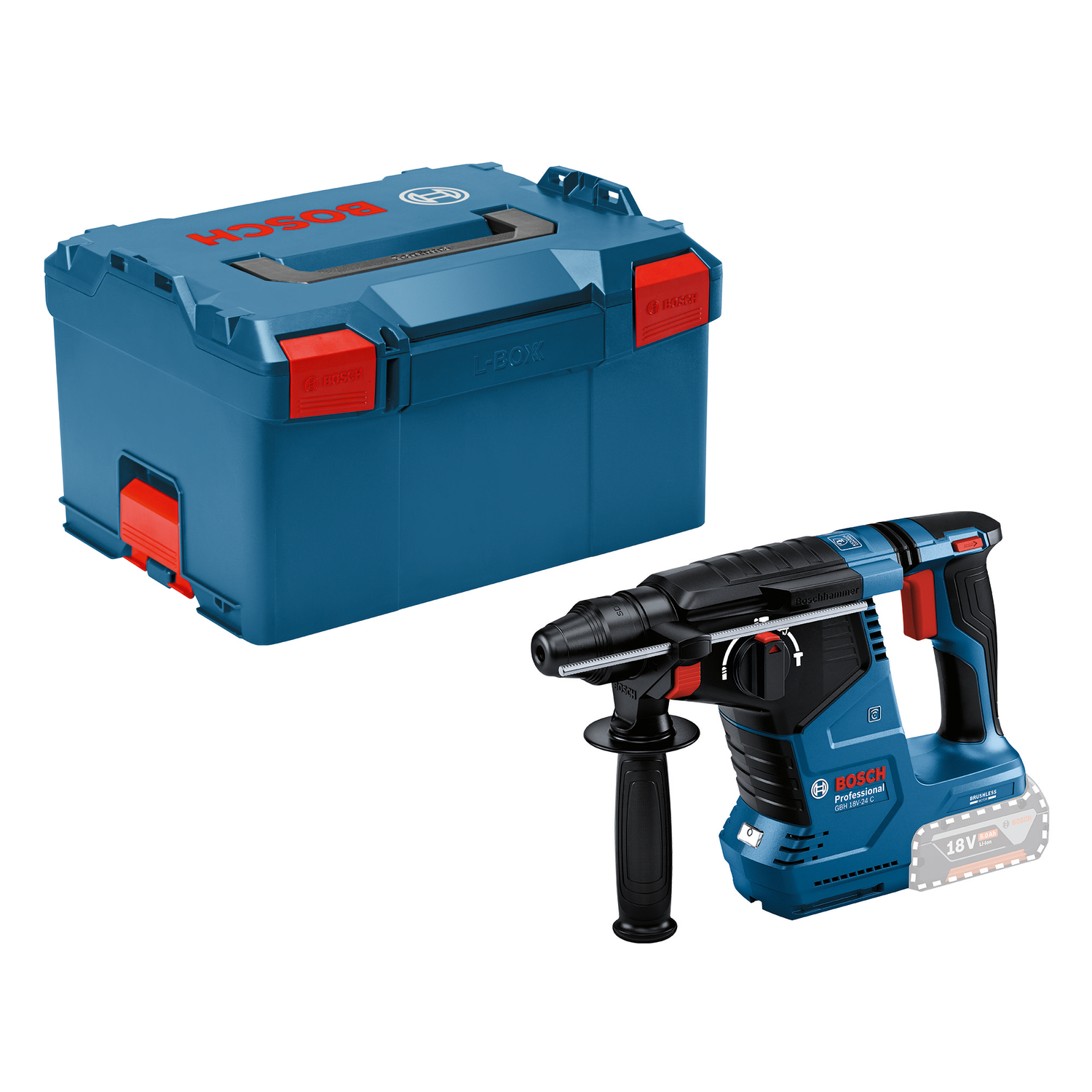 Bosch Professional GBH 18V-24 C – Basic Body in L-BOXX 238
