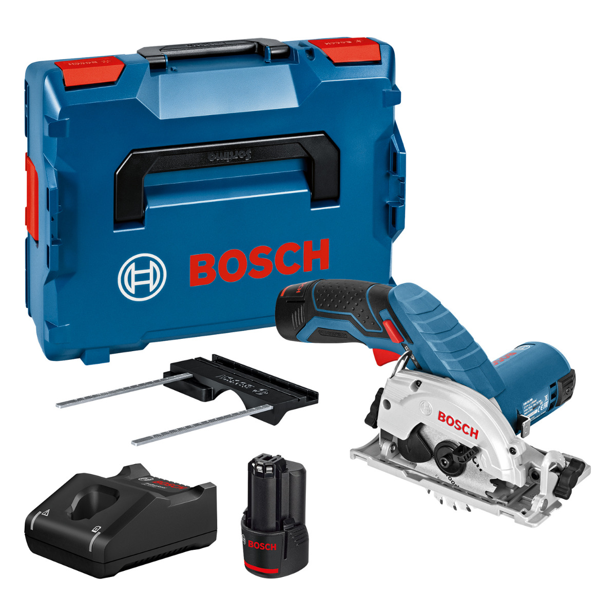 Bosch Professional GKS 12V-26 – Set met 2× 3,0 Ah in L-BOXX 136