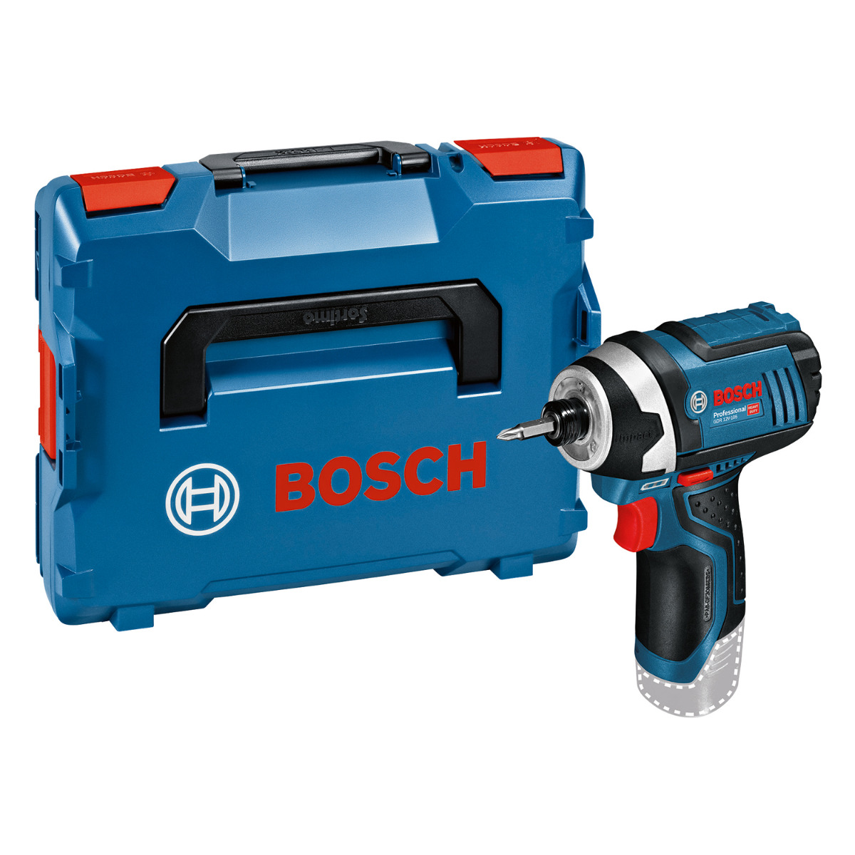 Bosch Professional GDR 12V-105 Accu slagschroevendraaier 105Nm 12V Basic Body in L-Boxx - 06019A6906