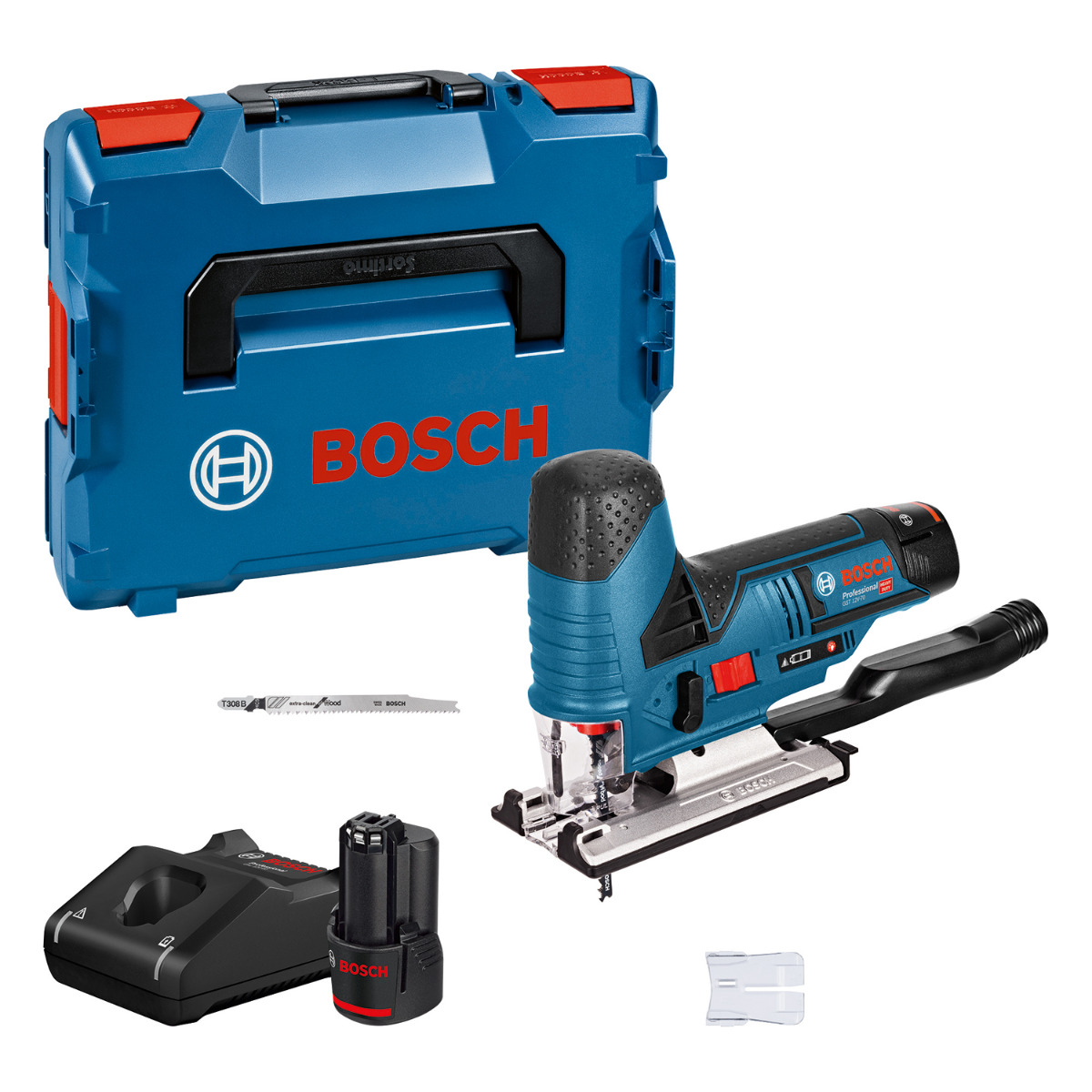 Bosch Professional GST 12V-70 Accu decoupeerzaag 12V 3.0Ah in L-Boxx - 06015A1005