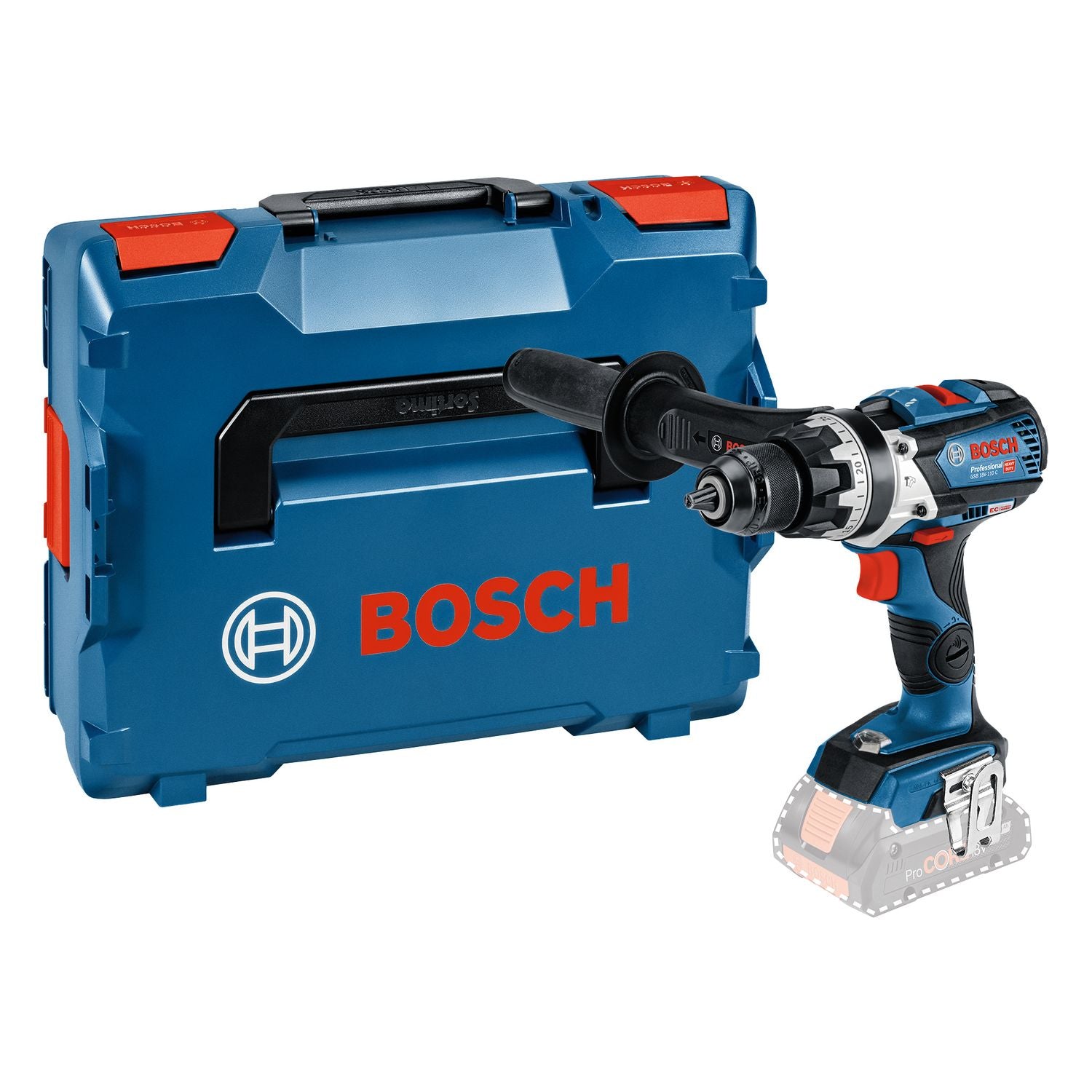 Bosch Professional GSB 18V-110 C – Basic Body in L-BOXX 136