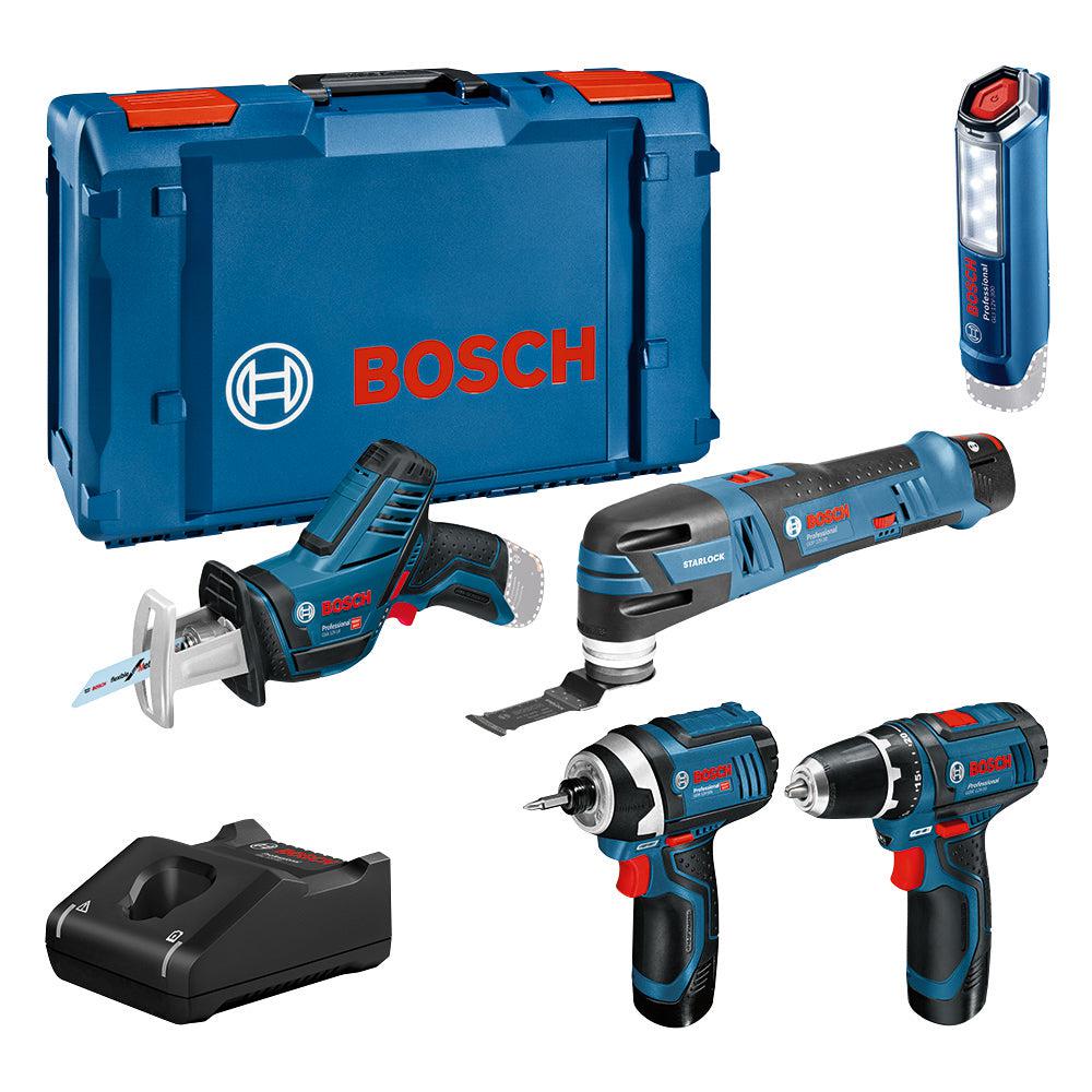 Bosch Professional Combiset 12V 5-delig 2.0Ah – Complete combiset · met koffer