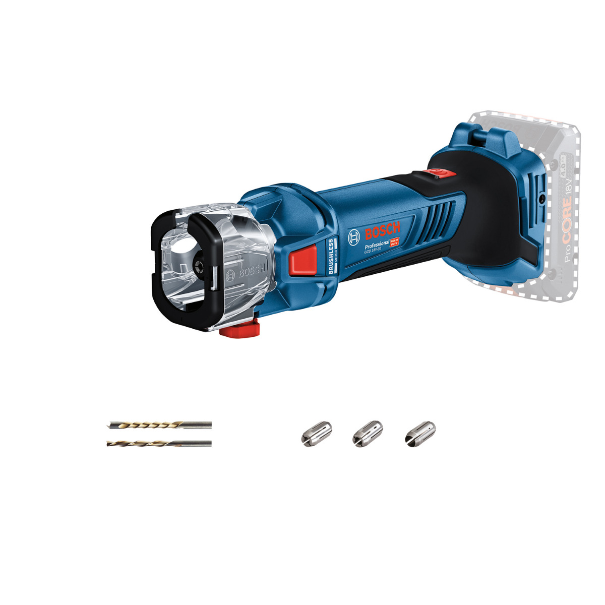 Bosch Professional GCU 18V-30 – Body in kartonnen doos