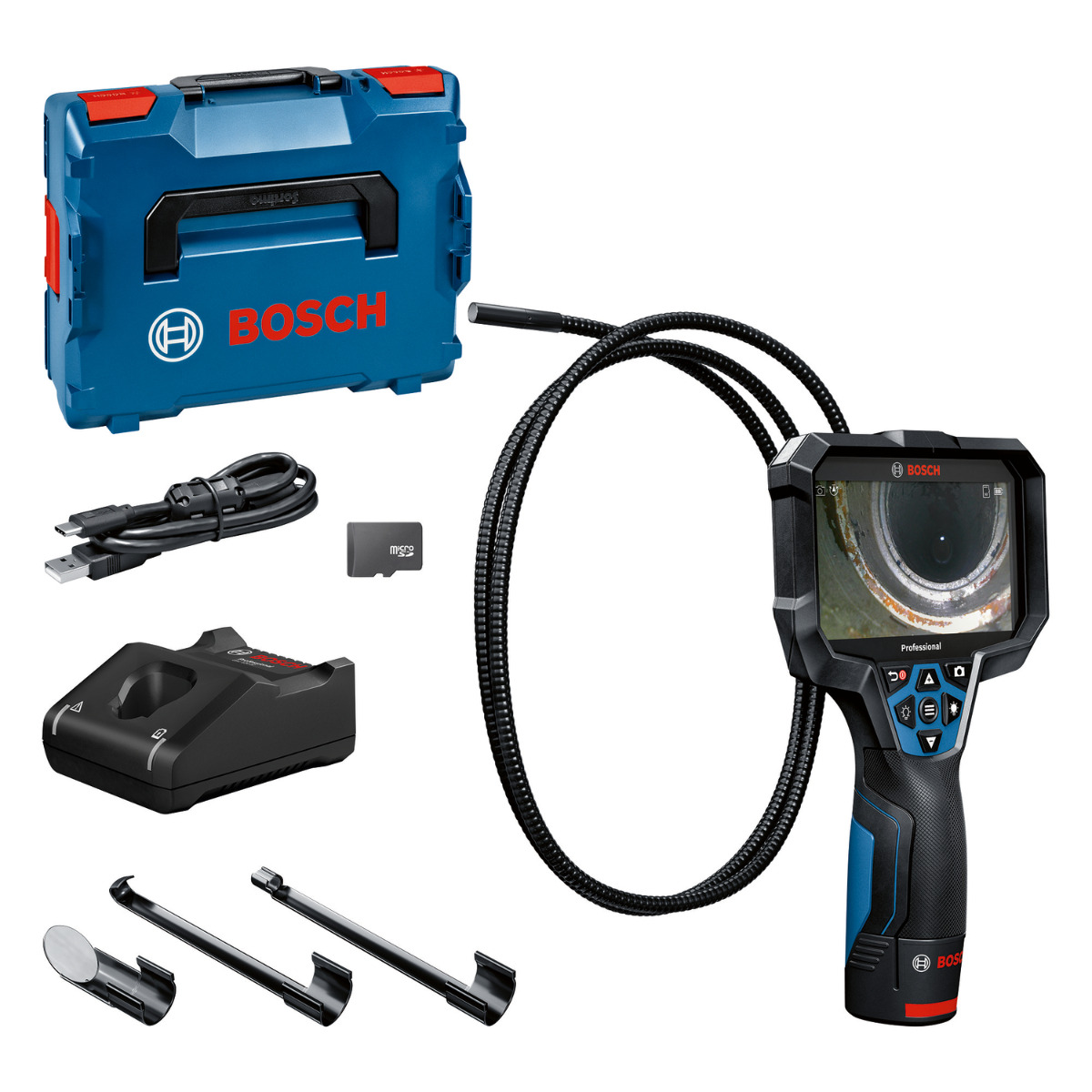 Bosch Professional GIC 12V-5-27 C – 2,0Ah + GAL 12V-40 in L-BOXX 136