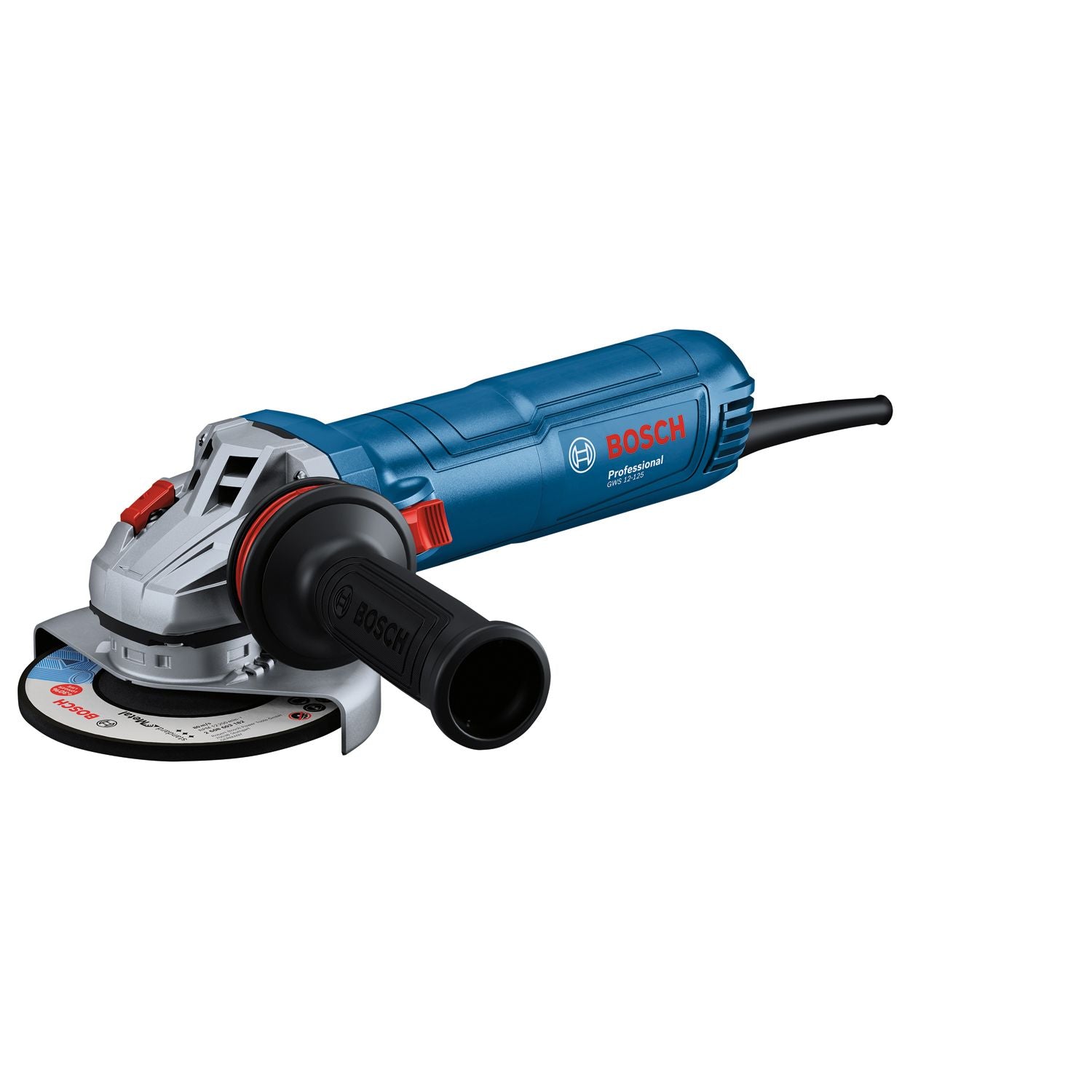 Bosch Professional GWS 12-125 – 125 mm 1200W + Vibration Control-handgreep