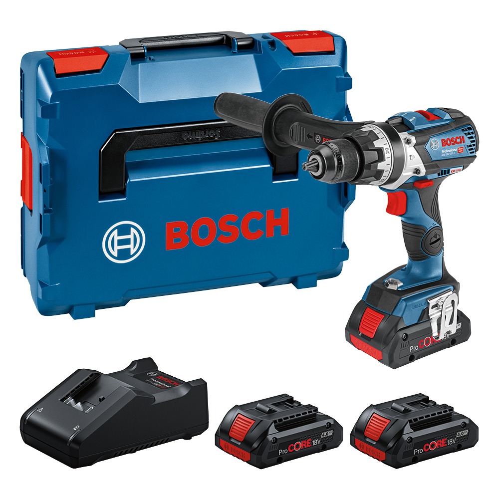 Bosch Professional GSB 18V-110 C – 3 accus · met koffer