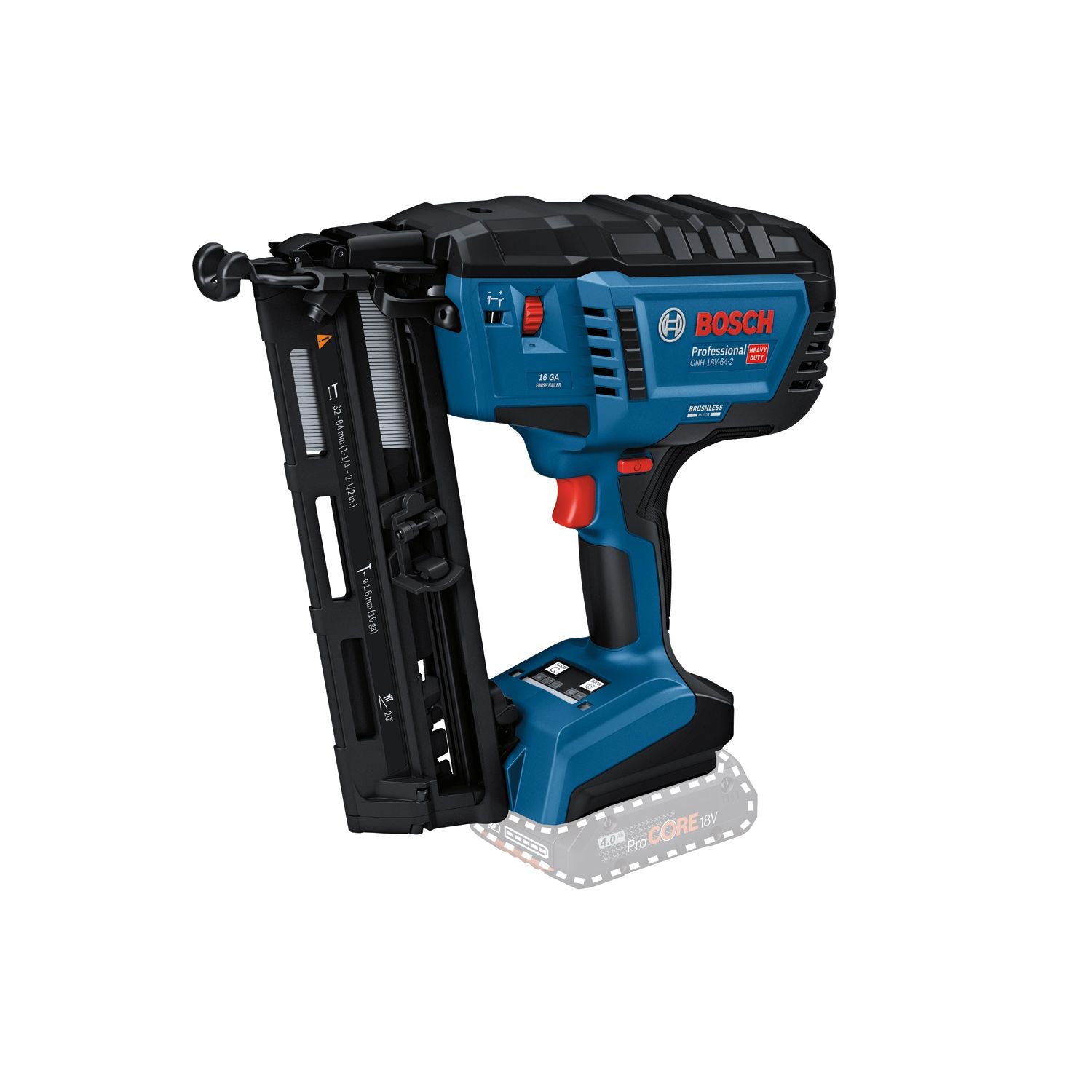 Bosch Professional GNH 18V-64-2 – Body in kartonnen doos