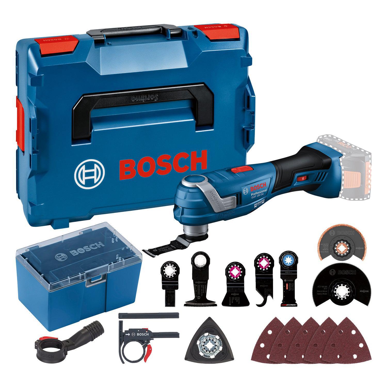 Bosch Professional GOP 18V-34 – Basic Body met accessoireset in L-BOXX 136