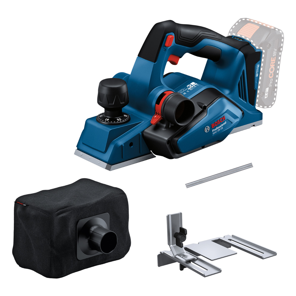 Bosch Professional GHO 18V-26 – Basic Body