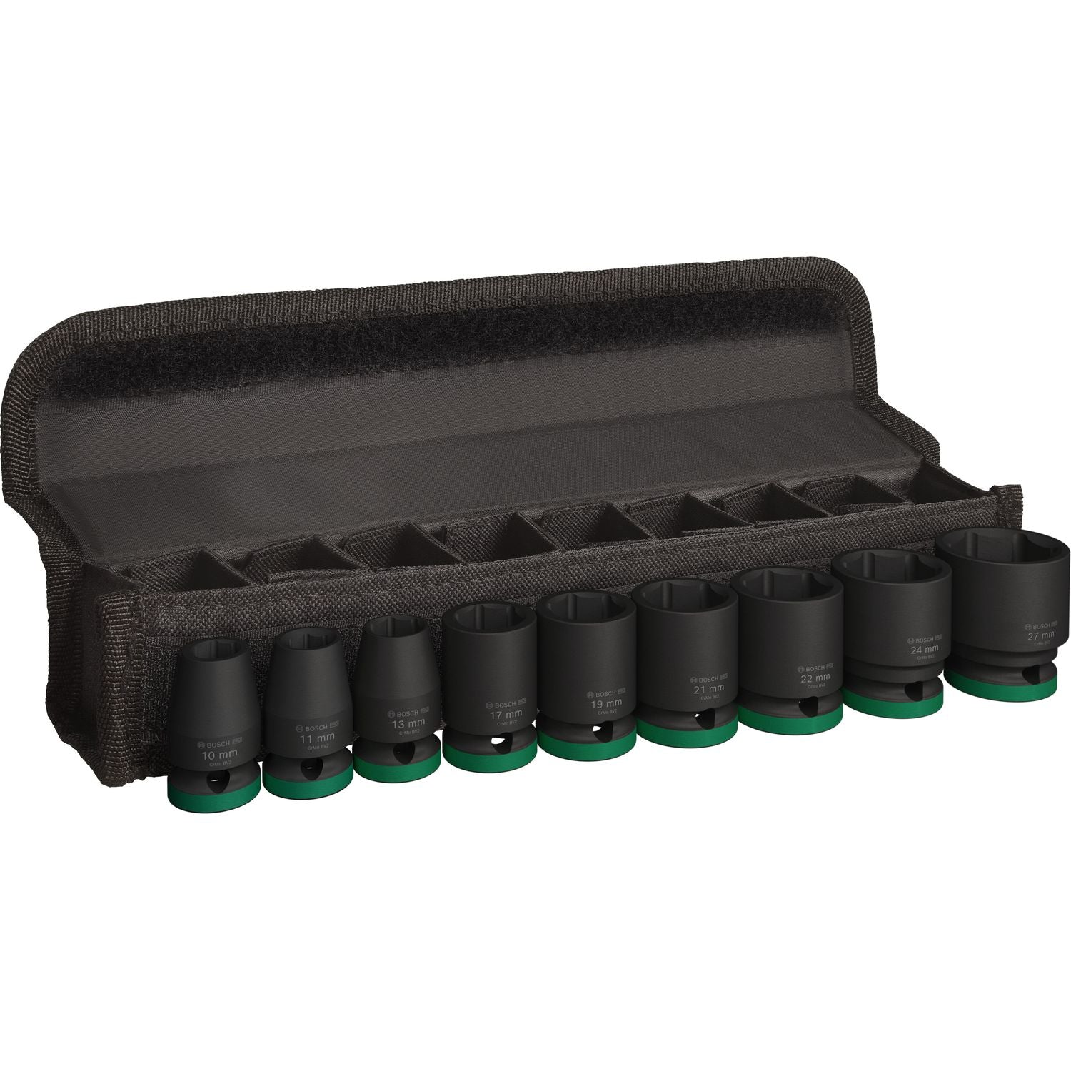 Bosch Professional PRO Impact krachtdoppenset kort 1/2" 9-delig - 2608003038 afbeelding 1