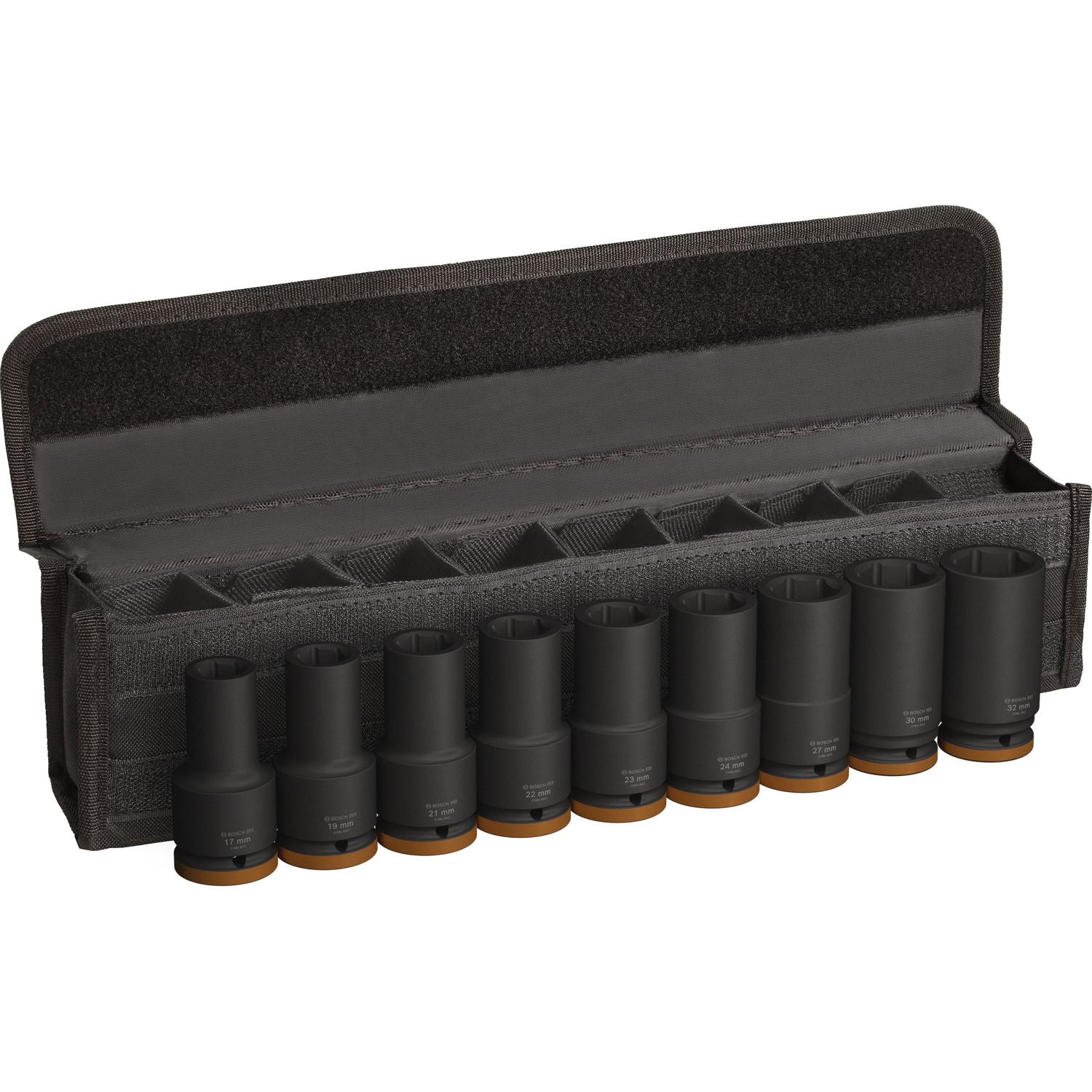 Bosch Professional PRO Impact krachtdoppenset lang 3/4" 9-delig - 2608003042 afbeelding 1
