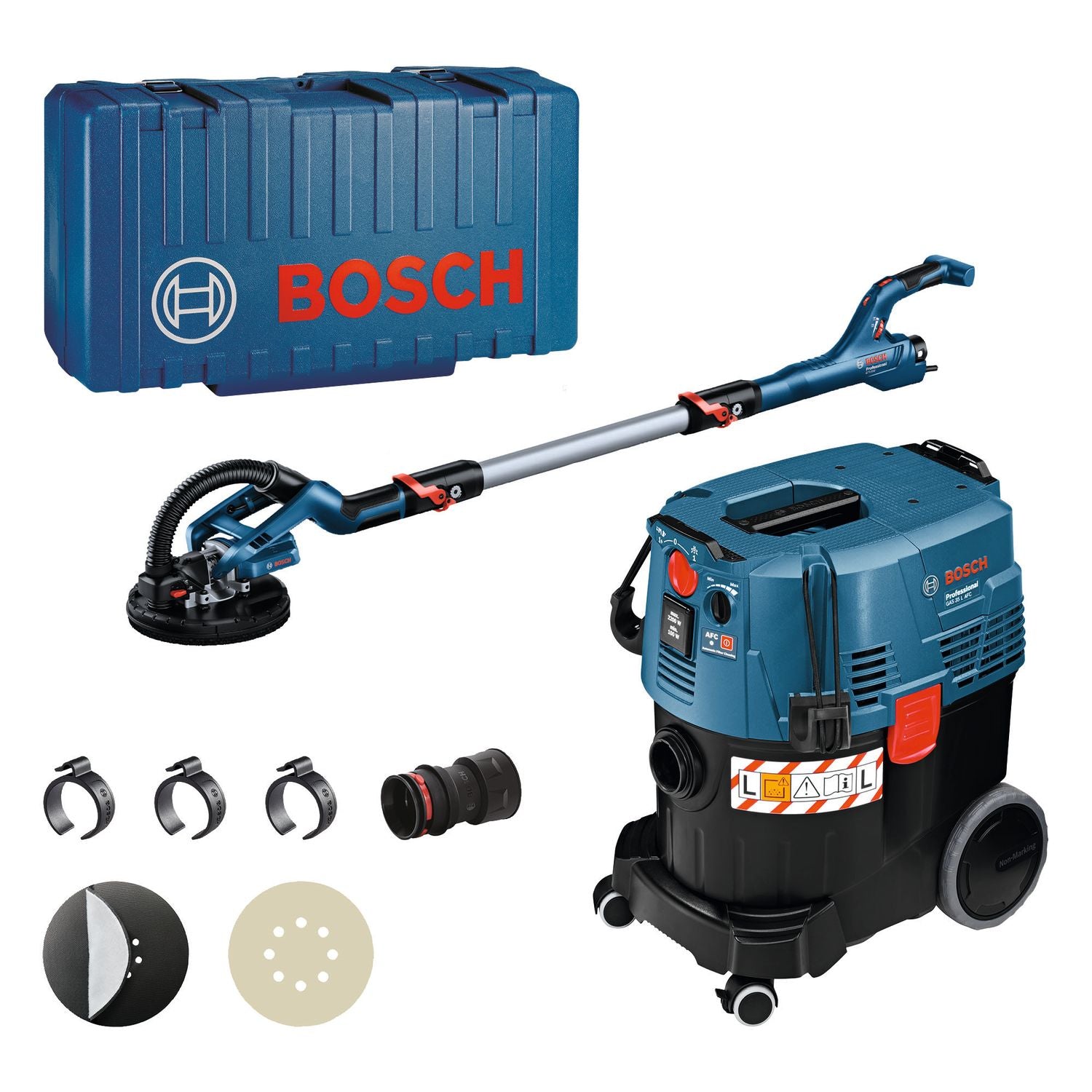 Bosch Professional Combiset GTR 55-225 + GAS 35 L AFC - 0615A5004P afbeelding 1