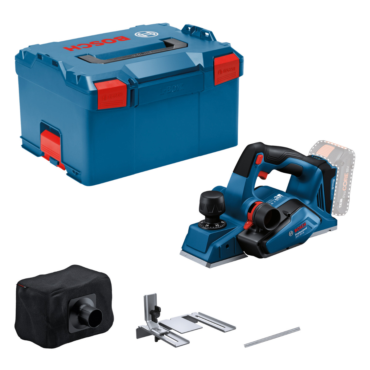 Bosch Professional GHO 18V-26 – Basic Body in L-BOXX 238
