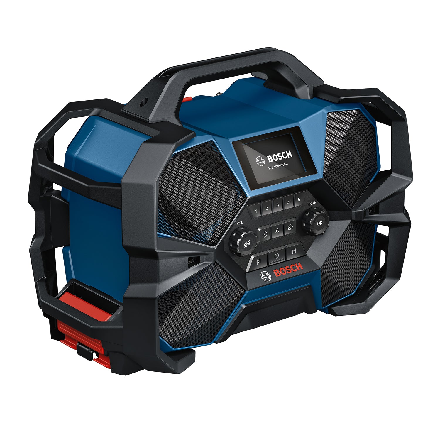 Bosch Professional GPB 18VH-6 SRC – Hybride bouwradio
